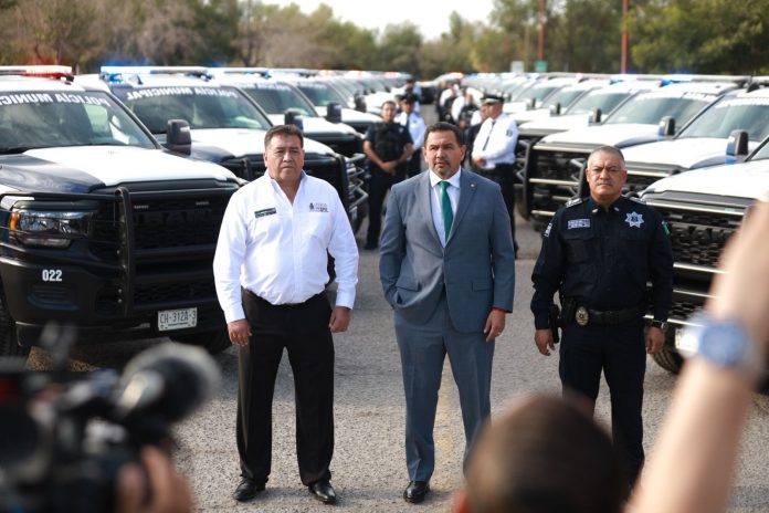 CRUZ PÉREZ CUÉLLAR REFUERZA SEGURIDAD EN CIUDAD JUÁREZ