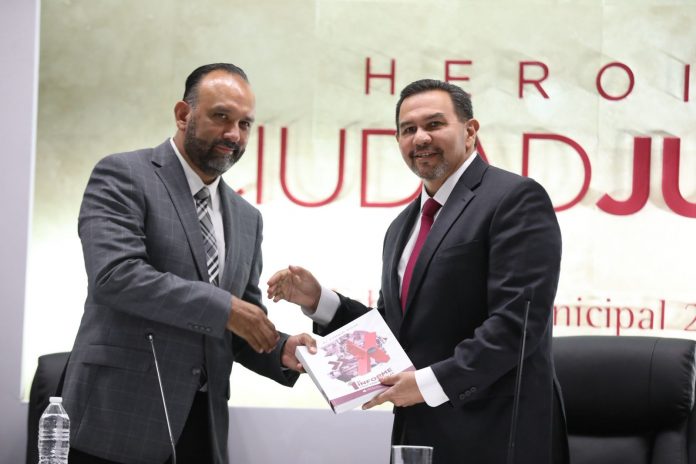 INFORME DE GOBIERNO DE CRUZ PEREZ CUELLAR EN CABILDO EN JUAREZ